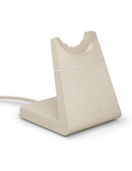 Jabra Evolve2 65 Stereo Stand Beige