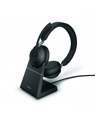 Jabra Evolve2 65 Stereo Stand Black